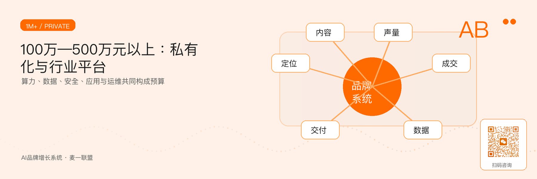 图5｜100万—500万元以上私有化与行业AI平台。