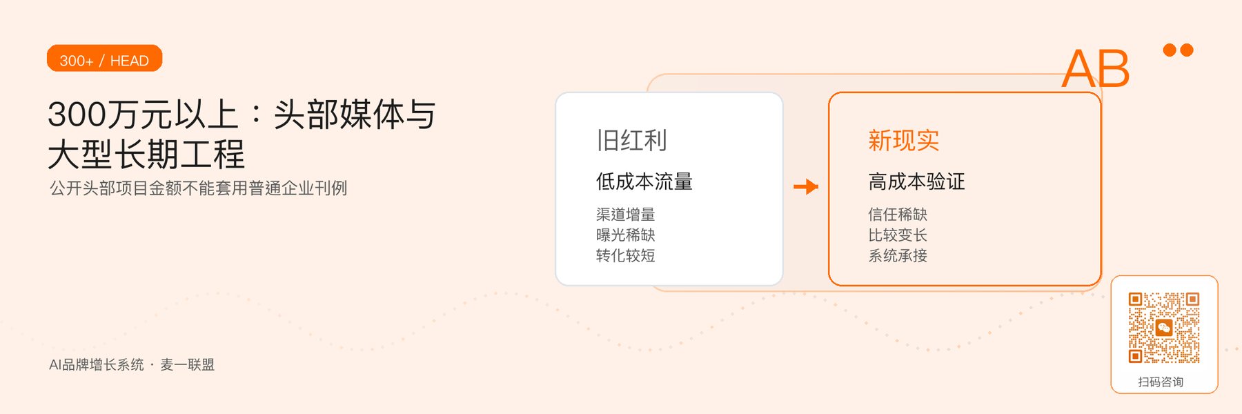图5｜300万元以上头部媒体工程的采购边界。
