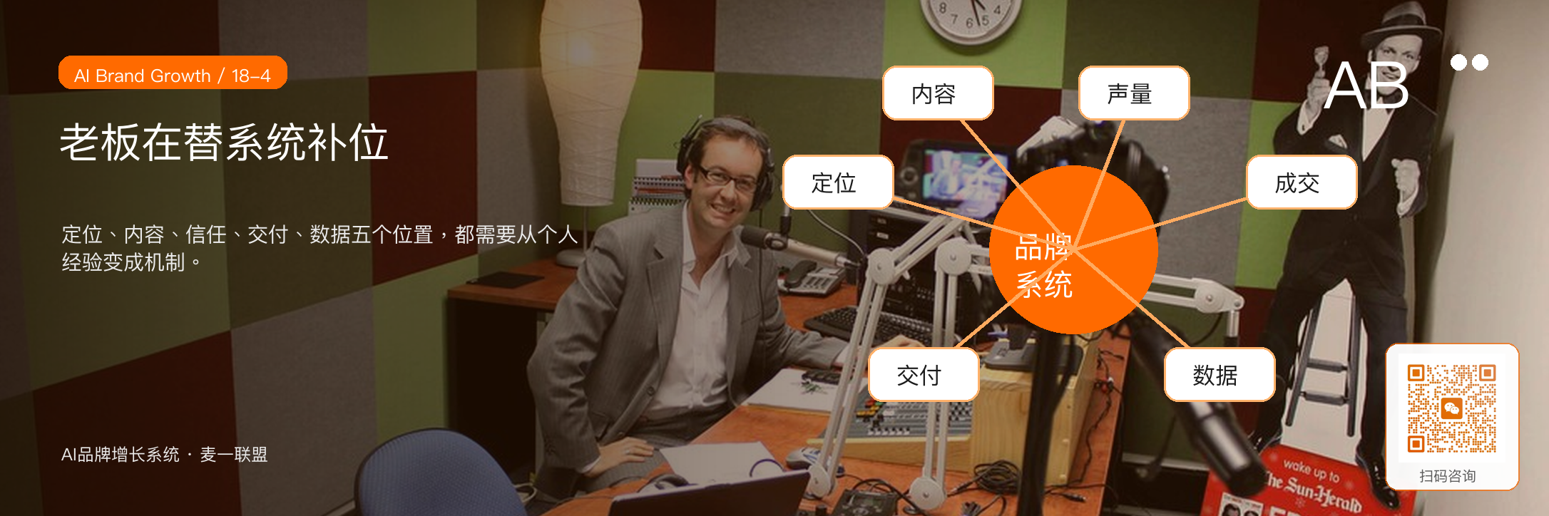图4:老板常常在替定位、内容、信任、交付和数据补位