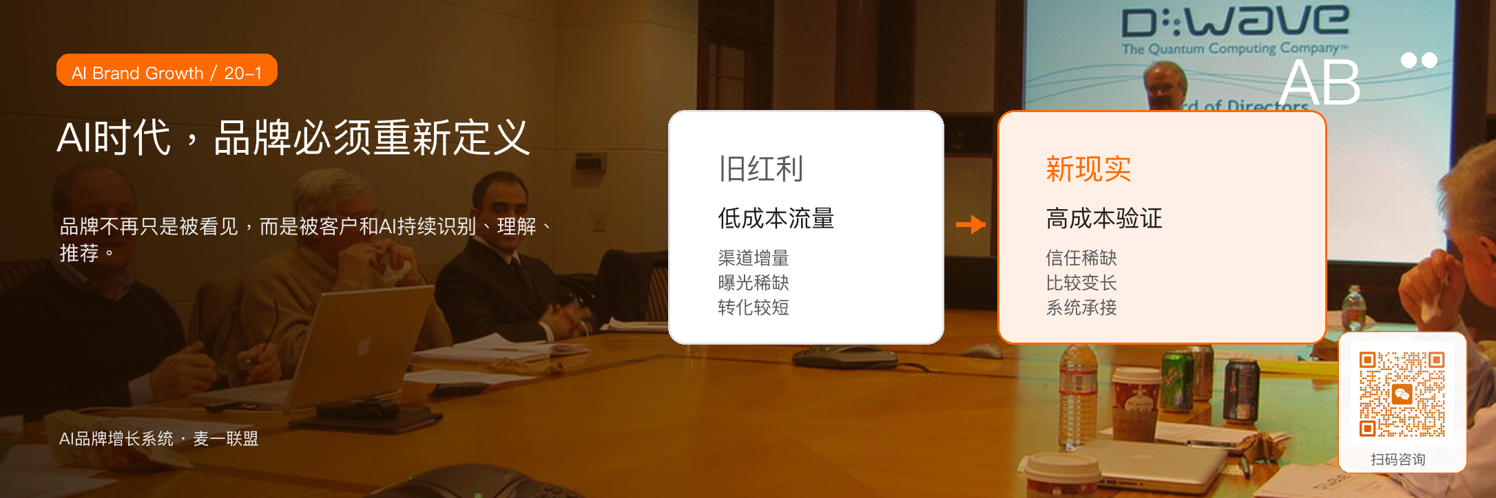 图1:AI时代品牌要从传播概念升级为增长基础设施