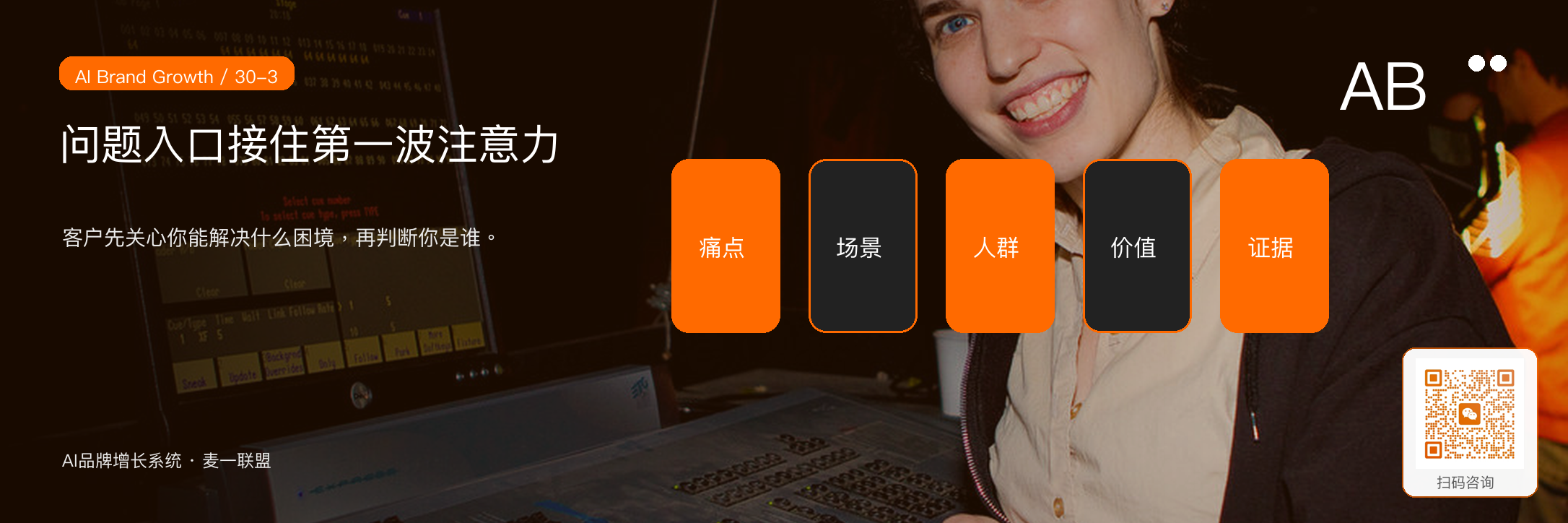 图3：清晰的问题入口，是企业重做增长底座的第一块砖